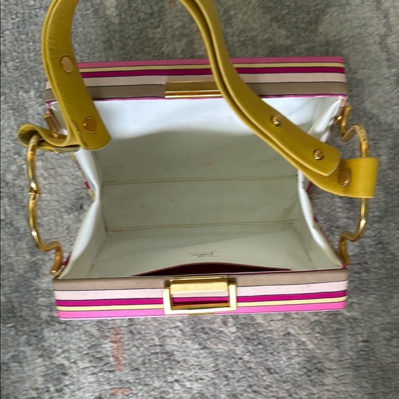 Emilio Pucci Fuilio Vintage Women's Bag with Yellow Strap - Picture 7 of 11